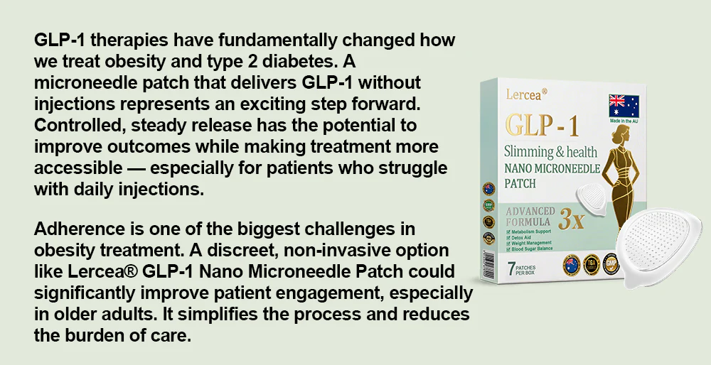 Lercea® NIDDK-Tirzepatide Slimming & Health Nano Microneedle Patch 5 Lercea® NIDDK-Tirzepatide Slimming & Health Nano Microneedle Patch - Image 5