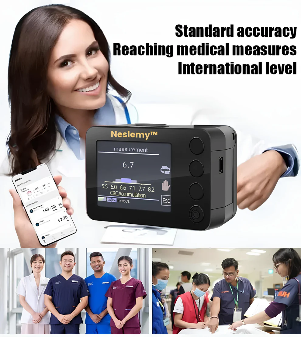 Neslemy™ Advanced Non-Invasive GlucoseMonitor 2 Neslemy™ Advanced Non-Invasive GlucoseMonitor