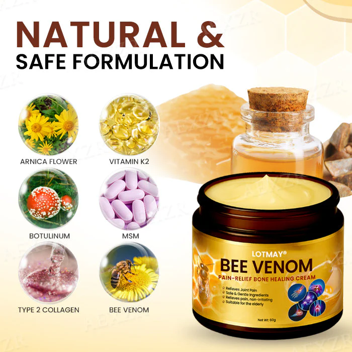 LOTMAY® Bee Venom Pain-Relief Bone Healing Cream 7 LOTMAY® Bee Venom Pain-Relief Bone Healing Cream - Image 7