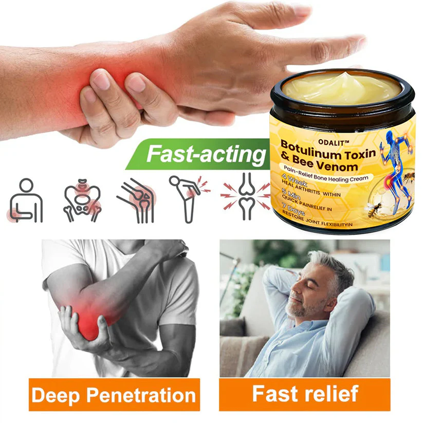 ODALIT™ Botulinum Toxin & Bee Venom Pain-Relief Bone Healing Cream 12 ODALIT™ Botulinum Toxin & Bee Venom Pain-Relief Bone Healing Cream - Image 12