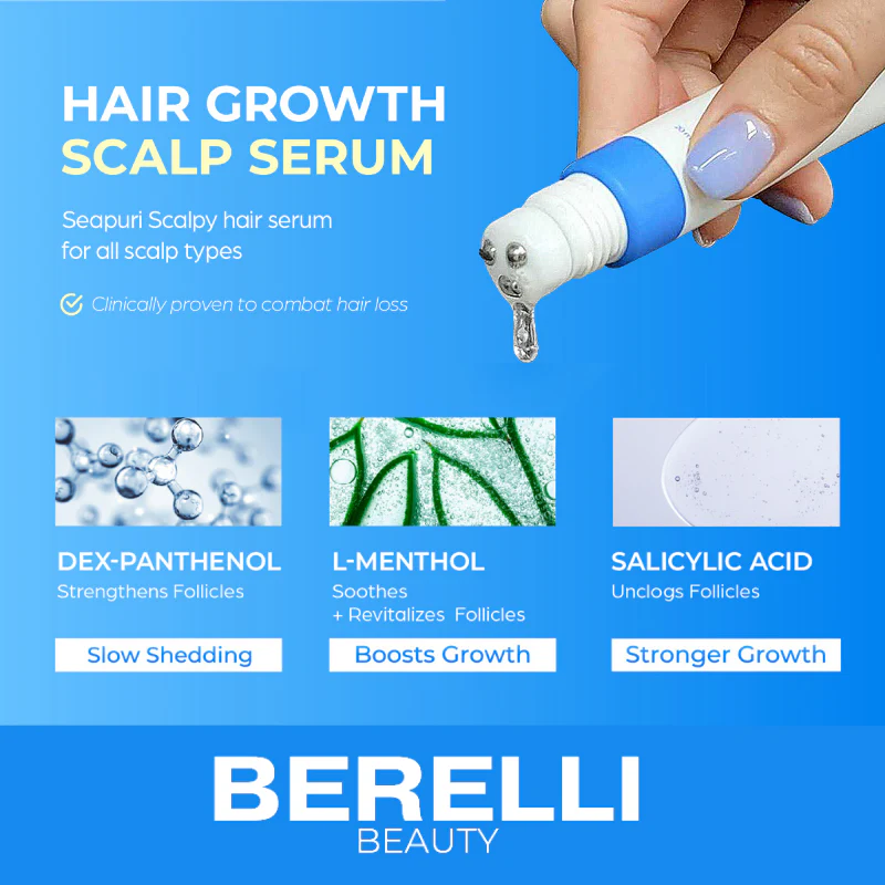 Berelli© Hair Growth Scalp Ampoule 4 Berelli© Hair Growth Scalp Ampoule - Image 4