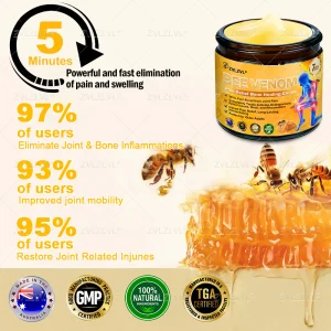 ZVLZVL® Bee Venom Pain-Relief Bone Healing Cream 12 ZVLZVL® Bee Venom Pain-Relief Bone Healing Cream