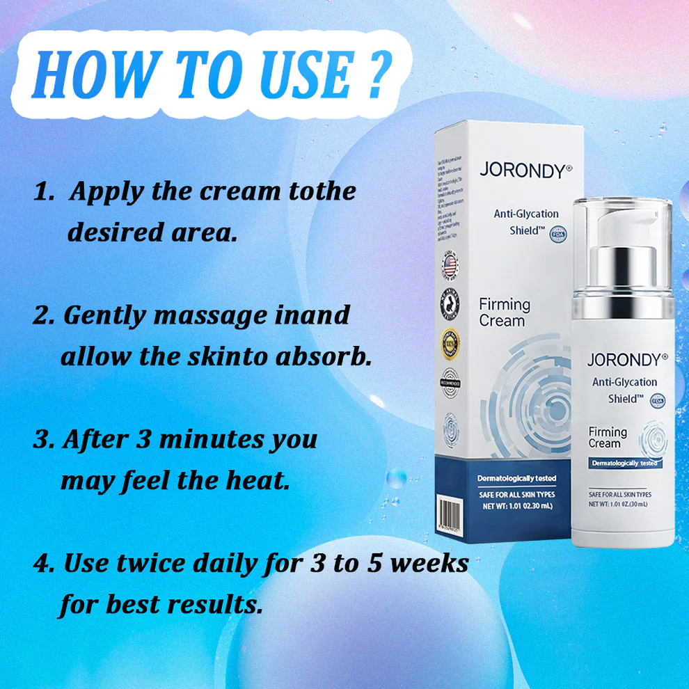 Jorondy® Anti-Glycation Firming Cream 16 Jorondy® Anti-Glycation Firming Cream