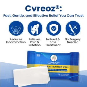 Cvreoz® Hemorrhoid Treatment Wipes 11 Cvreoz® Hemorrhoid Treatment Wipes