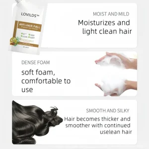 LOVILDS™ Ginseng Ginger Anti-Hair Loss Shampoo 300ml 15 LOVILDS™ Ginseng Ginger Anti-Hair Loss Shampoo 300ml