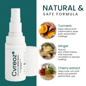 Cvreoz® GoutEase Relief Spray