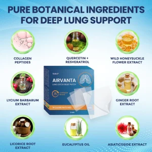 Timilk® AirVanta Lung Detox Relief Patch 17 Timilk® AirVanta Lung Detox Relief Patch