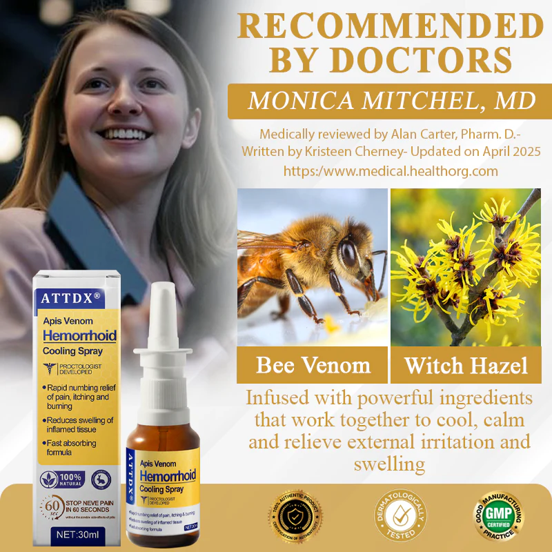 ATTDX® Apis Venom Hemorrhoid Cooling Spray 8 ATTDX® Apis Venom Hemorrhoid Cooling Spray - Image 8