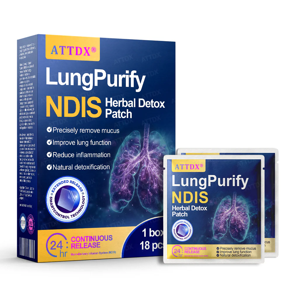 ATTDX® LungPurify NDIS Herbal Detox Patch 8 ATTDX® LungPurify NDIS Herbal Detox Patch - Image 8