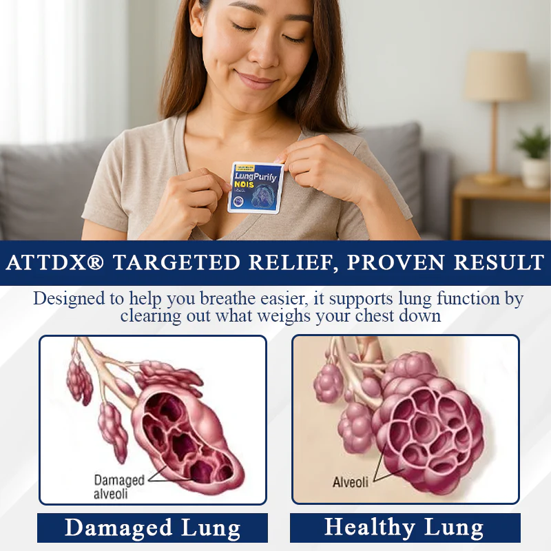 ATTDX® LungPurify NDIS Herbal Detox Patch 5 ATTDX® LungPurify NDIS Herbal Detox Patch - Image 5