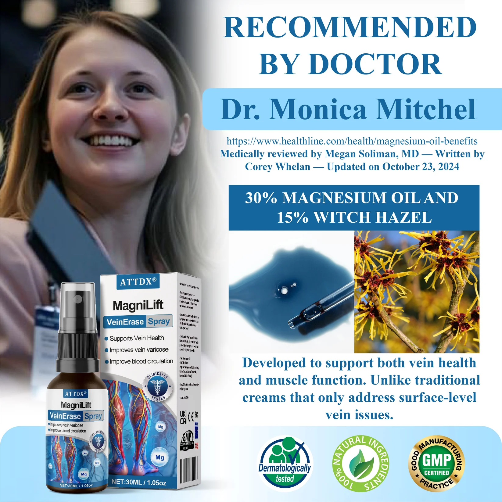 ATTDX® MagniLift VeinErase Spray 4 ATTDX® MagniLift VeinErase Spray - Image 4