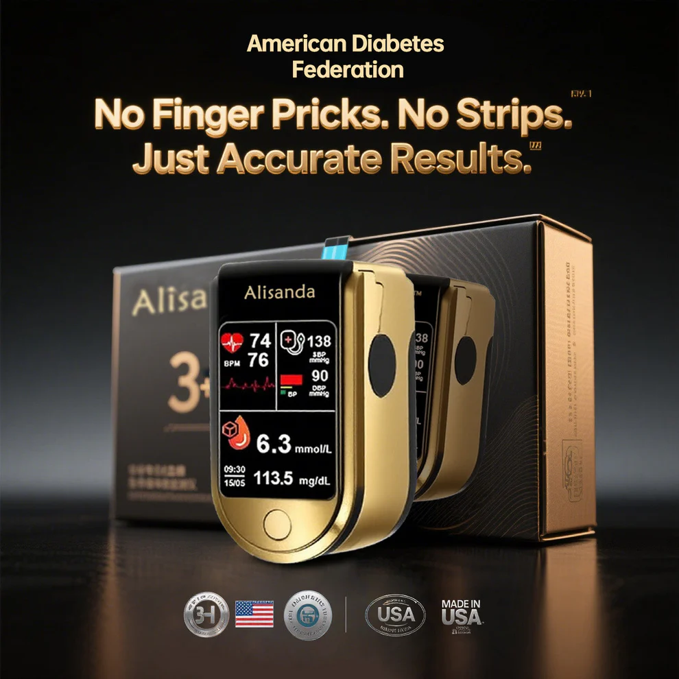 Alisanda™ 3-in-1 Health Monitor Painless Testing - Extremely Fast Readings - Accurate Tracking 1 Alisanda™ 3-in-1 Health Monitor Painless Testing - Extremely Fast Readings - Accurate Tracking