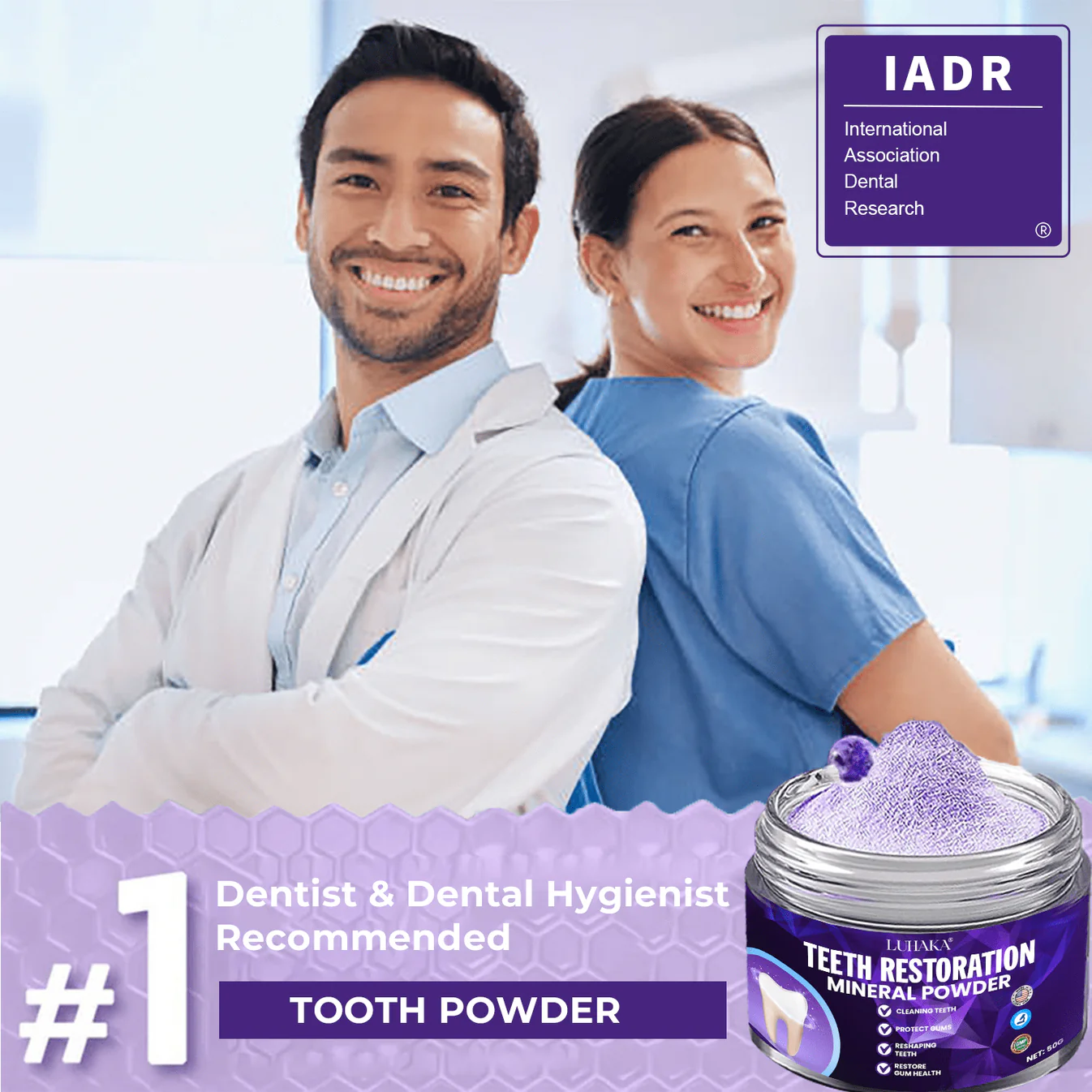 LUHAKA® Dental Repair Mineral Powder 6 LUHAKA® Dental Repair Mineral Powder - Image 6