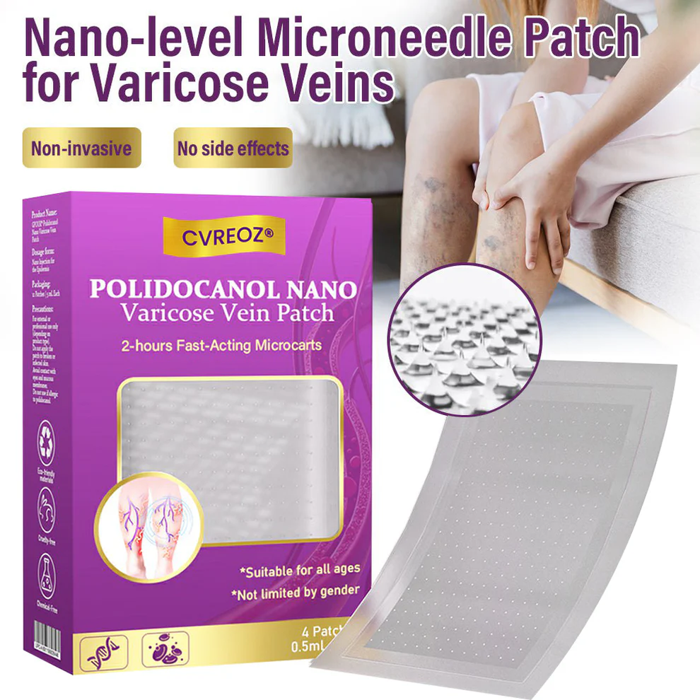 CVREOZ® Polidocanol Nano Varicose Vein Patch 1 CVREOZ® Polidocanol Nano Varicose Vein Patch