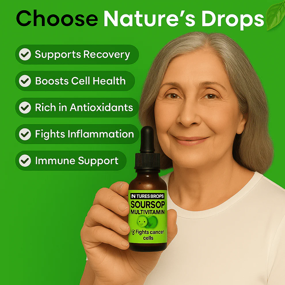 NaturesDrops™ Soursop Extract - Fights Cancer Cells 3 NaturesDrops™ Soursop Extract - Fights Cancer Cells