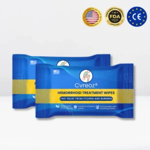 Cvreoz® Hemorrhoid Treatment Wipes