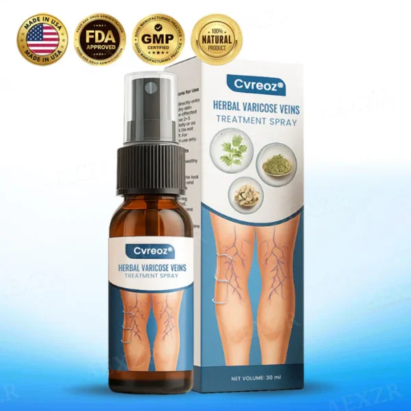 Cvreoz® Herbal Varicose Veins Treatment Spray 2 Cvreoz® Herbal Varicose Veins Treatment Spray