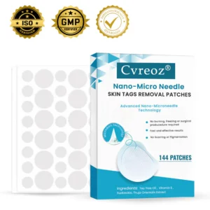 Cvreoz® Nano-Micro Needle Skin Tags Removal Patches | No More Hiding that Skin