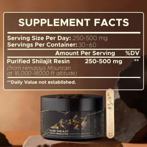 Black Gold™ Shilajit: 85+ Nutrients + Fulvic Acid 10 Black Gold™ Shilajit: 85+ Nutrients + Fulvic Acid