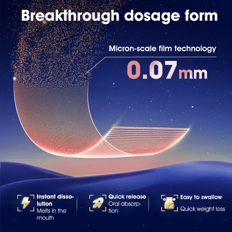 PEAKA® GLP‑1 Slimming Vitality Boost Oral Strips 10 PEAKA® GLP‑1 Slimming Vitality Boost Oral Strips