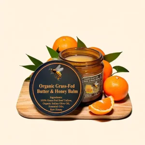 JORONDY Organic Grass-Fed Butter & Honey Balm