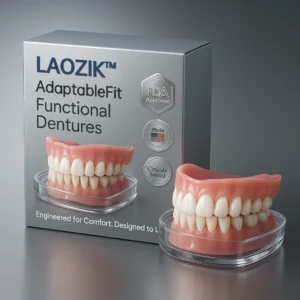 LAOZIK™ AdaptableFit Functional Dentures