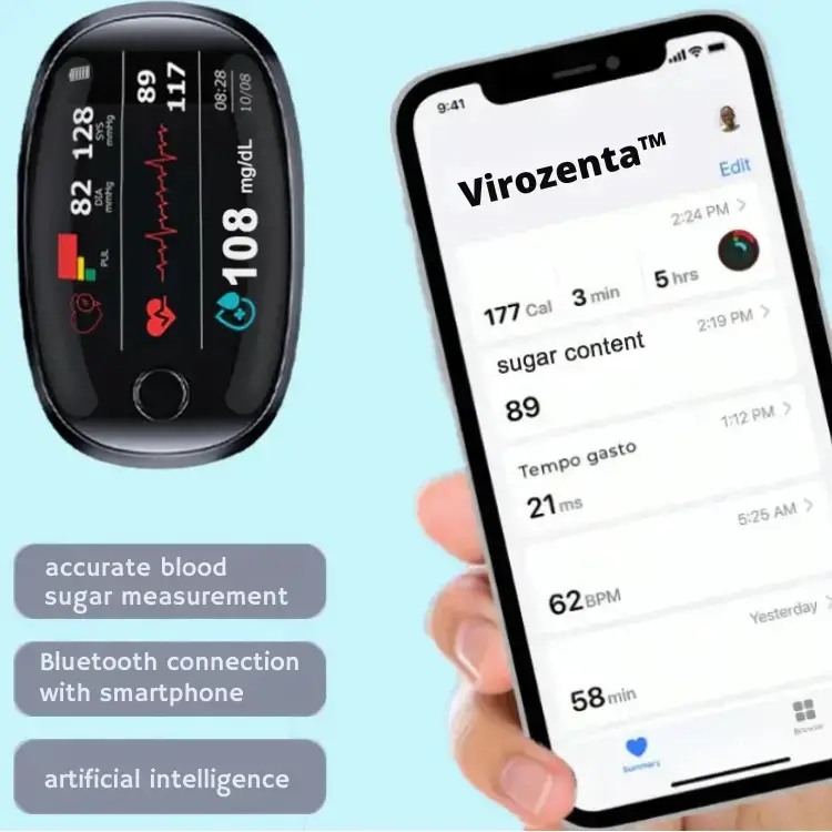Virozenta™ Non-Invasive Blood Glucose Meter 3 Virozenta™ Non-Invasive Blood Glucose Meter - Image 3