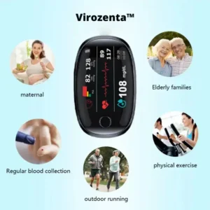 Virozenta™ Non-Invasive Blood Glucose Meter 10 Virozenta™ Non-Invasive Blood Glucose MetVirozenta™ Non-Invasive Blood Glucose Meter r Virozenta™ Non-Invasive Blood Glucose Meter