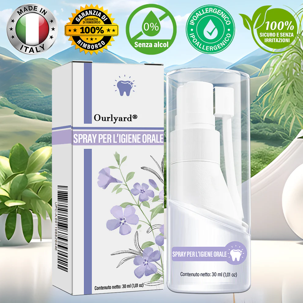 Ourlyard® Oral Care Spray with Clove Oil 1 Ourlyard® Oral Care Spray with Clove Oil