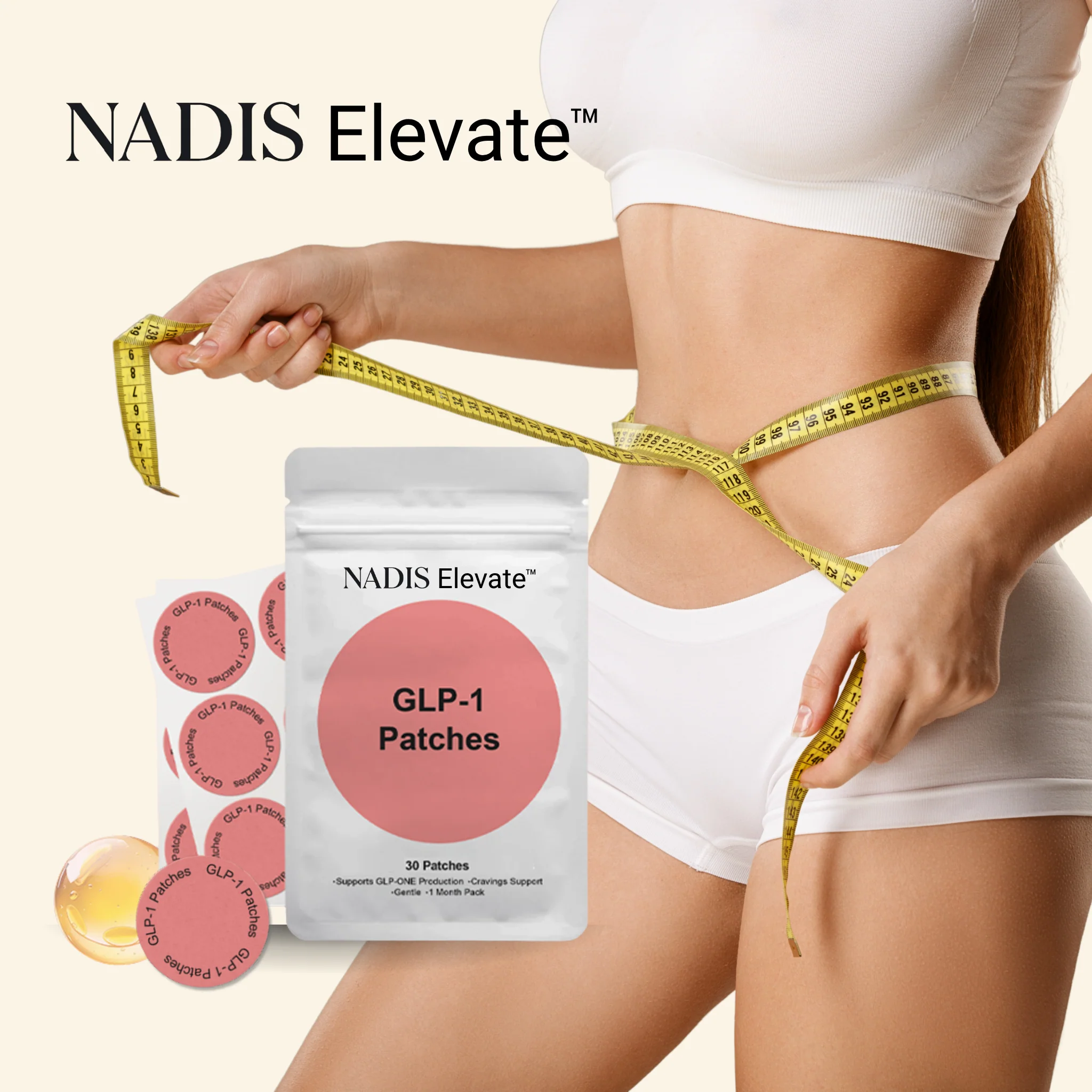 NADIS Elevate™ — Advanced Weight Management Patches for Effortless Fat Burn & Craving Control 3 NADIS Elevate™ — Advanced Weight Management Patches for Effortless Fat Burn & Craving Control - Image 3