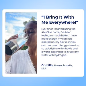 AliveBlue Hydrogen Bottle 18 AliveBlue Hydrogen Bottle