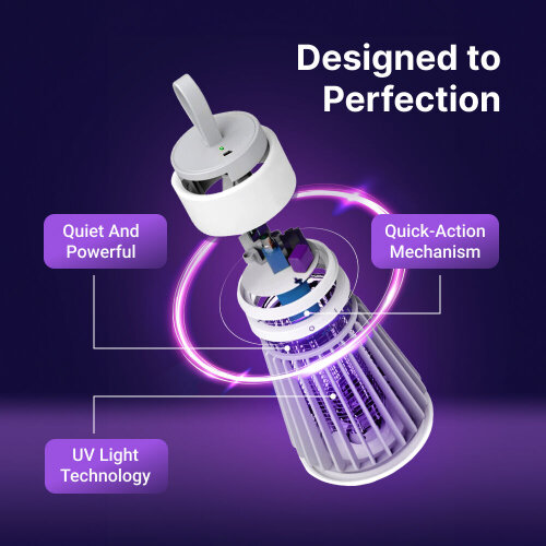 The MosqiShock mosquito lamp 2 The MosqiShock mosquito lamp