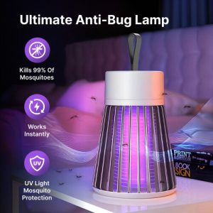 The MosqiShock mosquito lamp