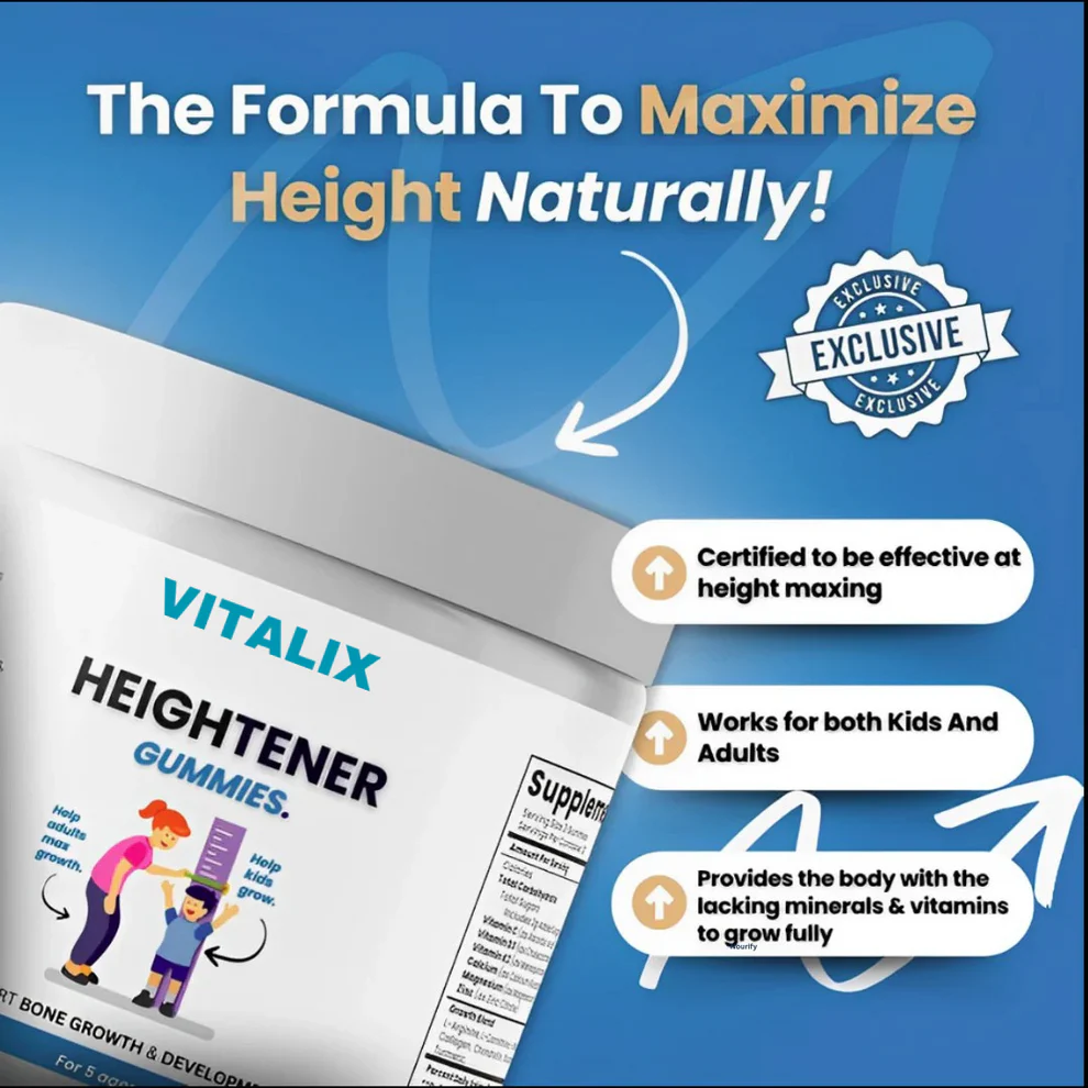 Vitalix Heightener Gummies 7 Vitalix Heightener Gummies