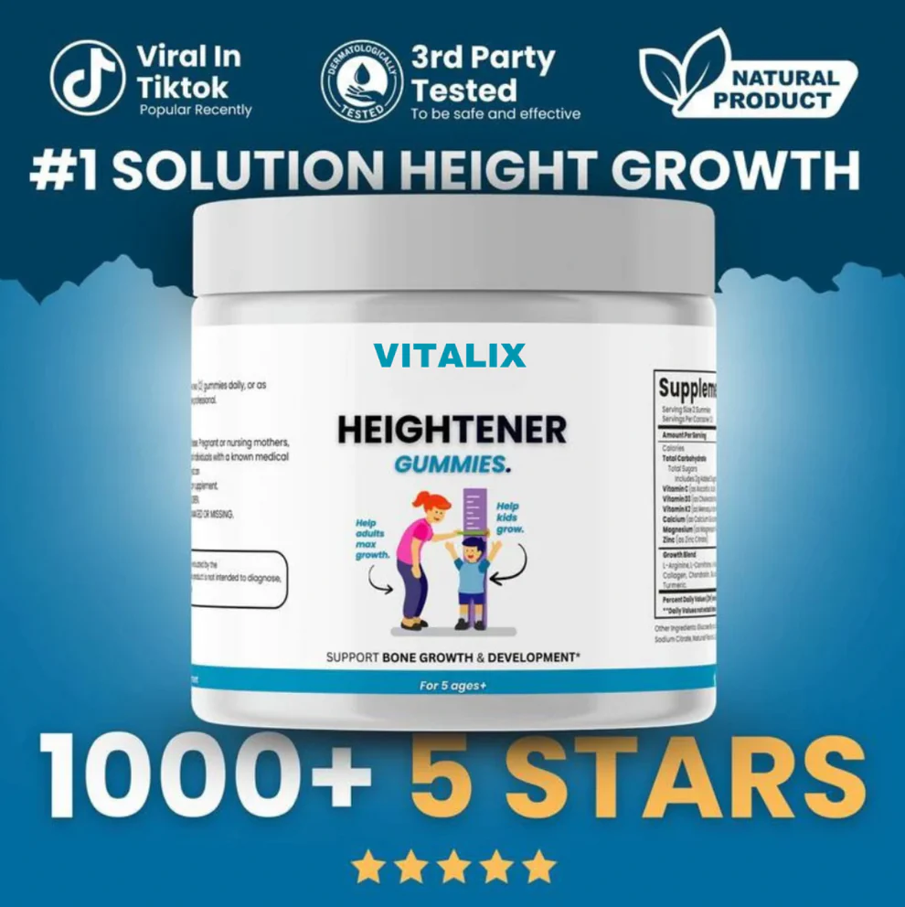 Vitalix Heightener Gummies 2 Vitalix Heightener Gummies