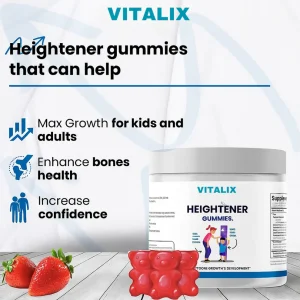 Vitalix Heightener Gummies 12 Vitalix Heightener Gummies