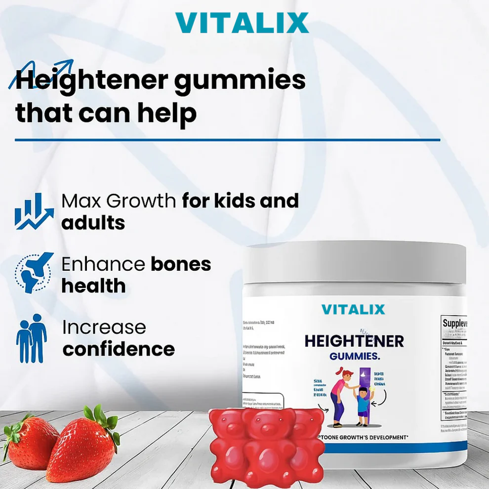 Vitalix Heightener Gummies 6 Vitalix Heightener Gummies