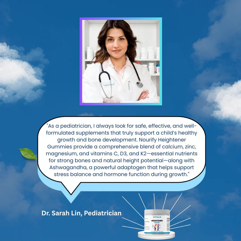 Vitalix Heightener Gummies 5 Vitalix Heightener Gummies