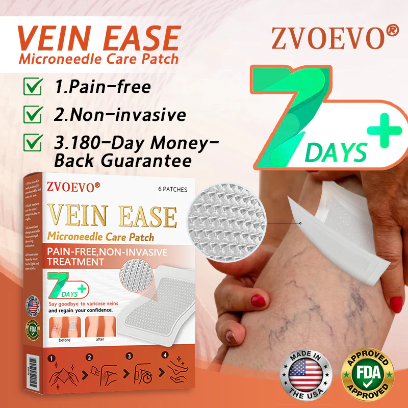 Zvoevo® Vein Ease Microneedle Care Patch 2 Zvoevo® Vein Ease Microneedle Care Patch