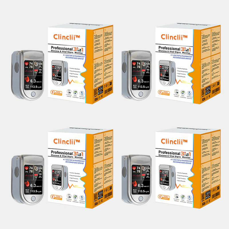 Clinclii™ Professional 3-in-1 Glucose 8 Clinclii™ Professional 3-in-1 Glucose