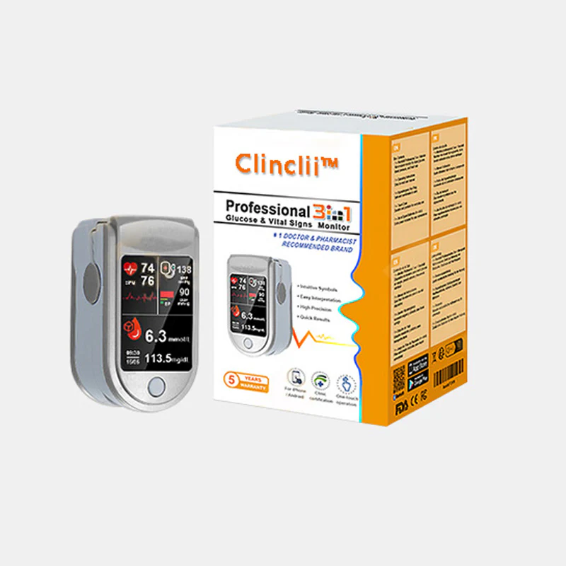 Clinclii™ Professional 3-in-1 Glucose 9 Clinclii™ Professional 3-in-1 Glucose