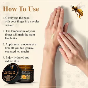 JORONDY Organic Grass-Fed Butter & Honey Balm 7 JORONDY Organic Grass-Fed Butter & Honey Balm