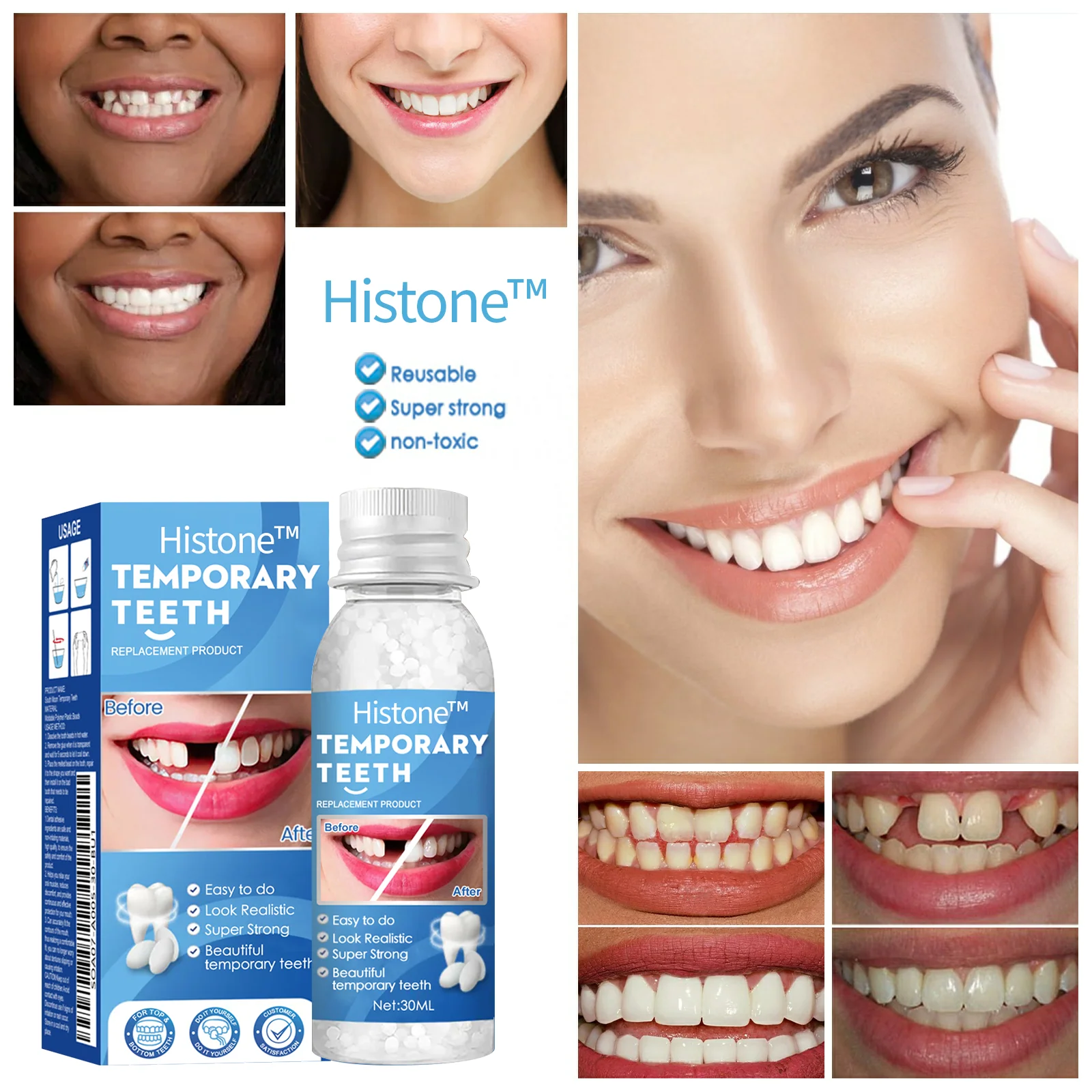 Histone™ Natural Tooth Repair Gel 5 Histone™ Natural Tooth Repair Gel - Image 5