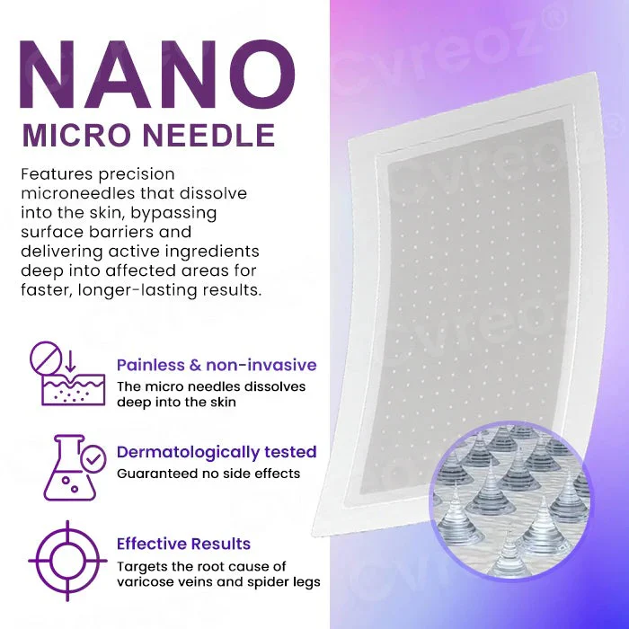 CVREOZ® Polidocanol Nano Varicose Vein Patch 3 CVREOZ® Polidocanol Nano Varicose Vein Patch