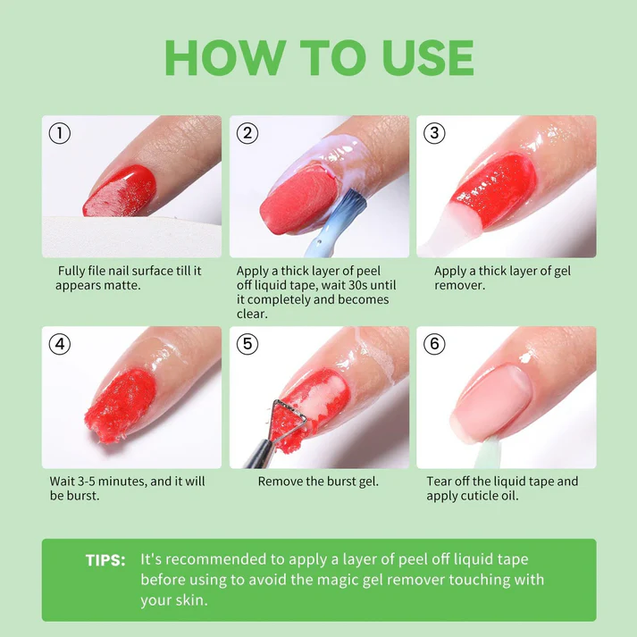 JEREMYTIS™ Magic Gel Remover 6 JEREMYTIS™ Magic Gel Remover