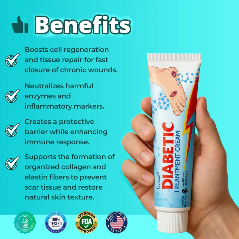 CVREOZ® BioVitaGlyco Diabetes Treatment Cream 4 CVREOZ® BioVitaGlyco Diabetes Treatment Cream