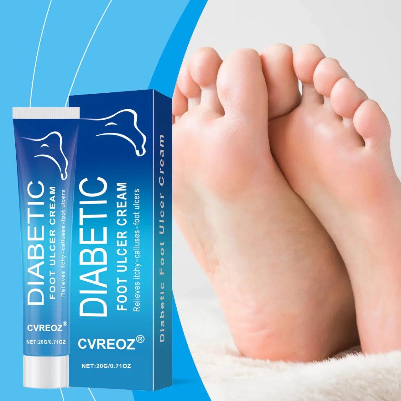 Crveoz® VenHeal Diabetic Wound Cream 10 Crveoz® VenHeal Diabetic Wound Cream - Image 10