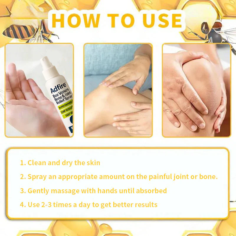 ADFIRE® Bee Venom Pain-Relief Bone Healing Spray 25 ADFIRE® Bee Venom Pain-Relief Bone Healing Spray
