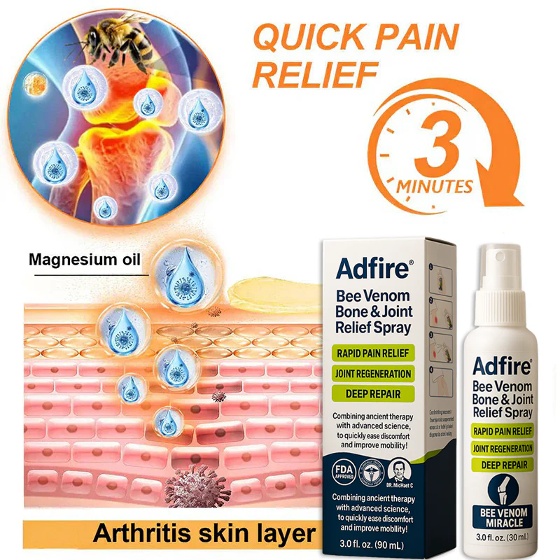 ADFIRE® Bee Venom Pain-Relief Bone Healing Spray 17 ADFIRE® Bee Venom Pain-Relief Bone Healing Spray