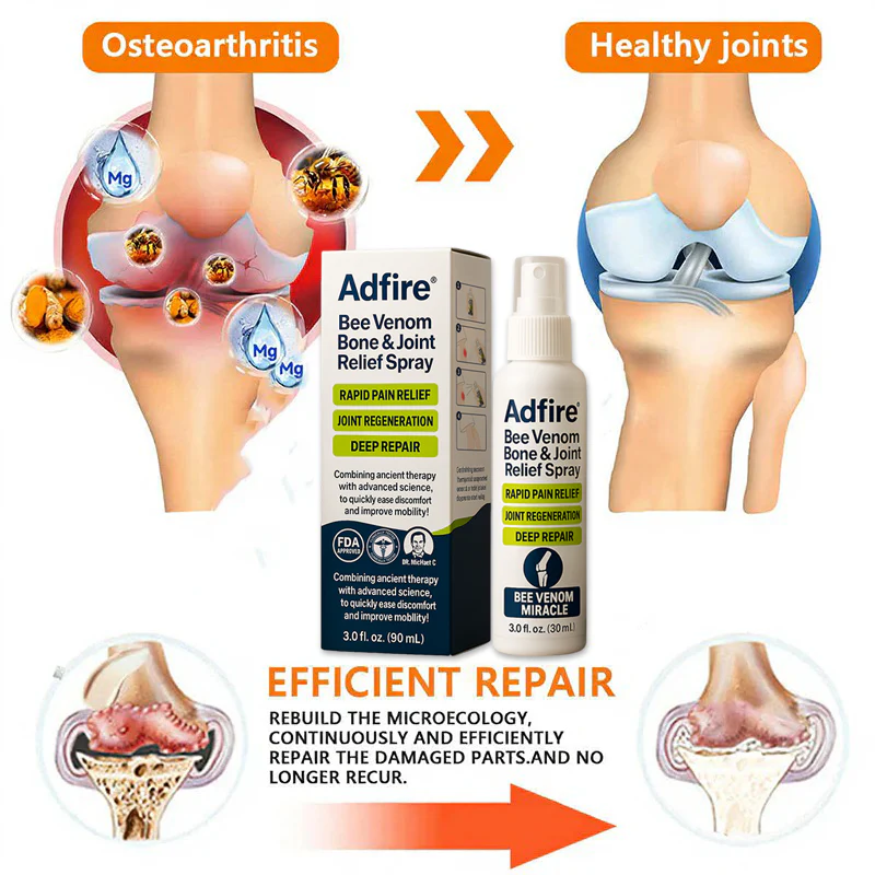 ADFIRE® Bee Venom Pain-Relief Bone Healing Spray 18 ADFIRE® Bee Venom Pain-Relief Bone Healing Spray